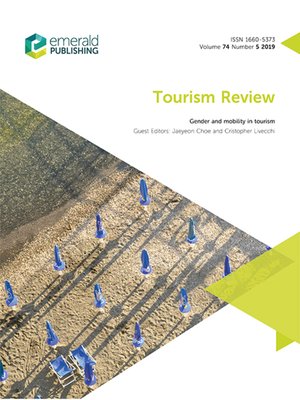 cover image of Tourism Review, Volume 74, Number 5